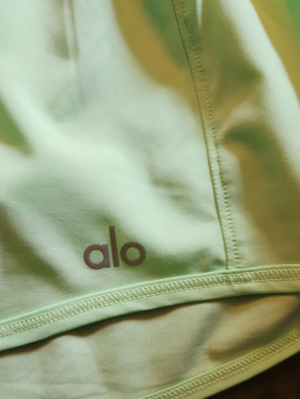 ALO Yoga Light Green Athletic Skort